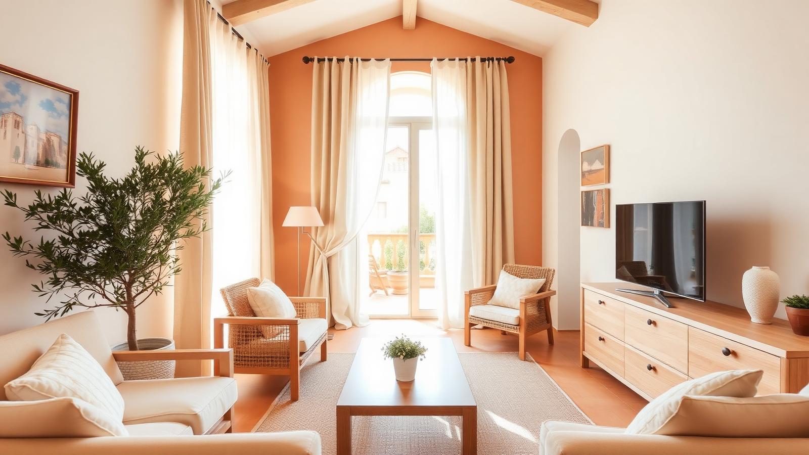 Interno elegante di un appartamento gestito a Trieste